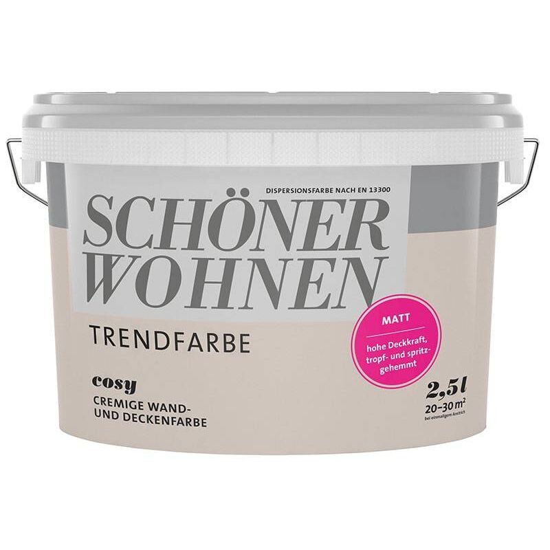 SW Trend Wandfarbe matt 2,5L cosy 8574