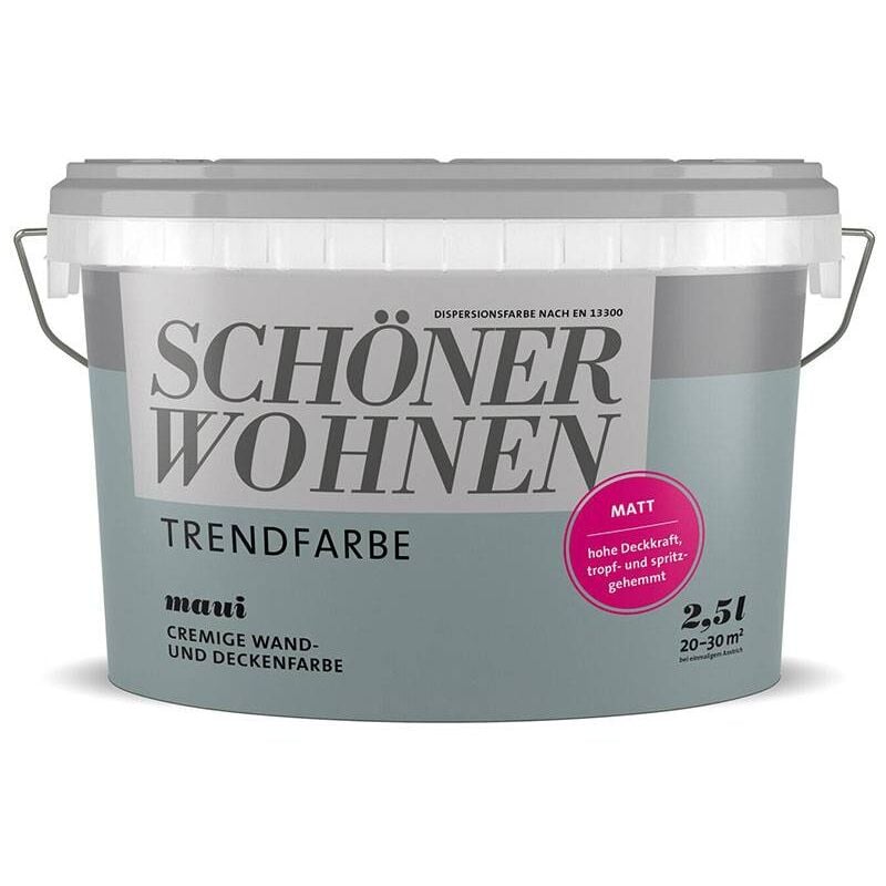 Sw Trend Wandfarbe matt 2,5L Maui 6650
