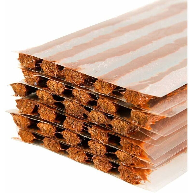 25Pcs Tubeless Reifen Reparatur Streifen Kabel Kit Stecker Werkzeug Gummi Quick Recovery Reifen Rad Kleber Auto Motorrad Automobil Reise