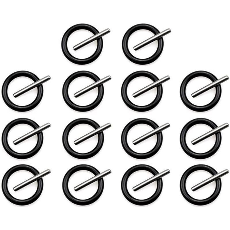 28-teiliger Ring und Dichtung für Schlagschrauber, O-Ring, Satz Stifte und Dichtungen für 1/2-Zoll-Stecknüsse, Schlagschrauber-Zubehör,