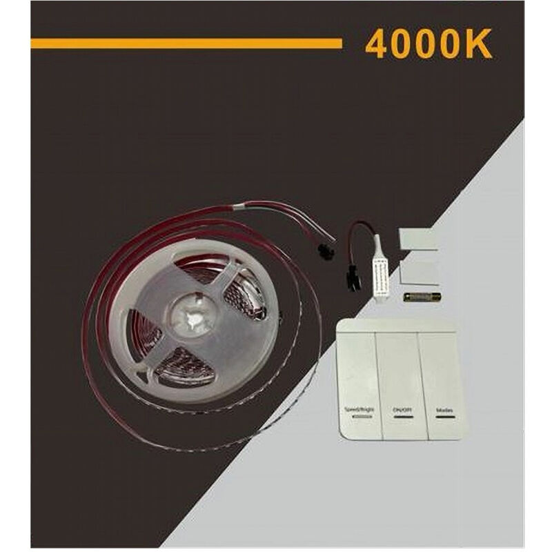 Trade Shop - strip led strip 2835 flexibel dc 24V 10 licht spiele IP20 5 mt W2835-24-120 -