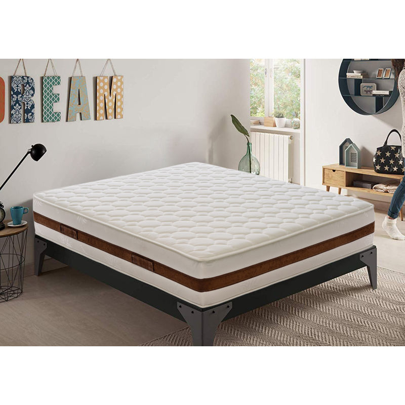 Memory Foam Matratze - 5 cm Memory Foam - Hoch 28 cm - Orthopädisch - 11 Komfortzonen 200x200