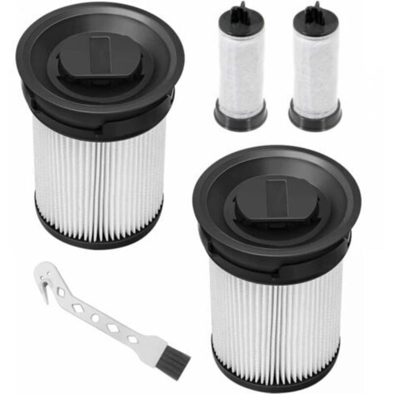 2er-Pack Filter für Miele Triflex HX1 Serie Zubehör für Akku-Stielsauger, Staubsaugerfilter Miele