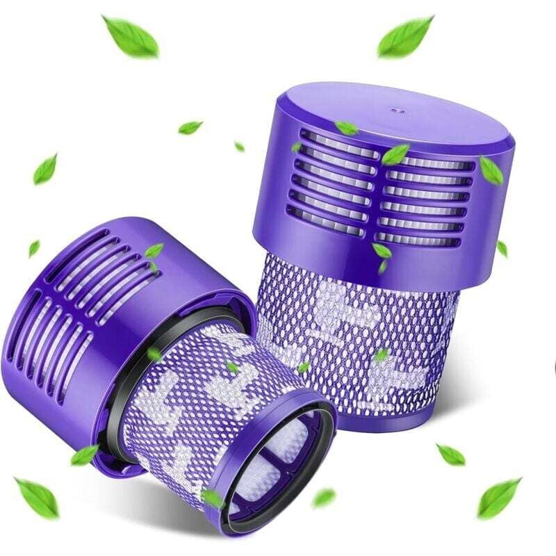 2er-Pack Filter, kompatibel mit Dyson V10 Zubehör, Zubehörfilter für Staubsauger, Ersatzteil für Cyclone Staubsauger der Dyson V10 Cyclone Serie, XXW