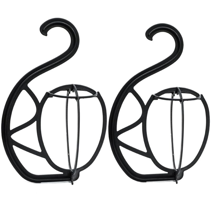 2er-Pack Perückenaufhänger, Tragbarer Hängender Perückenständer, Perückenaufhängerhalter für Mehrere Perücken und Hüte, Faltbarer Perückenhalter