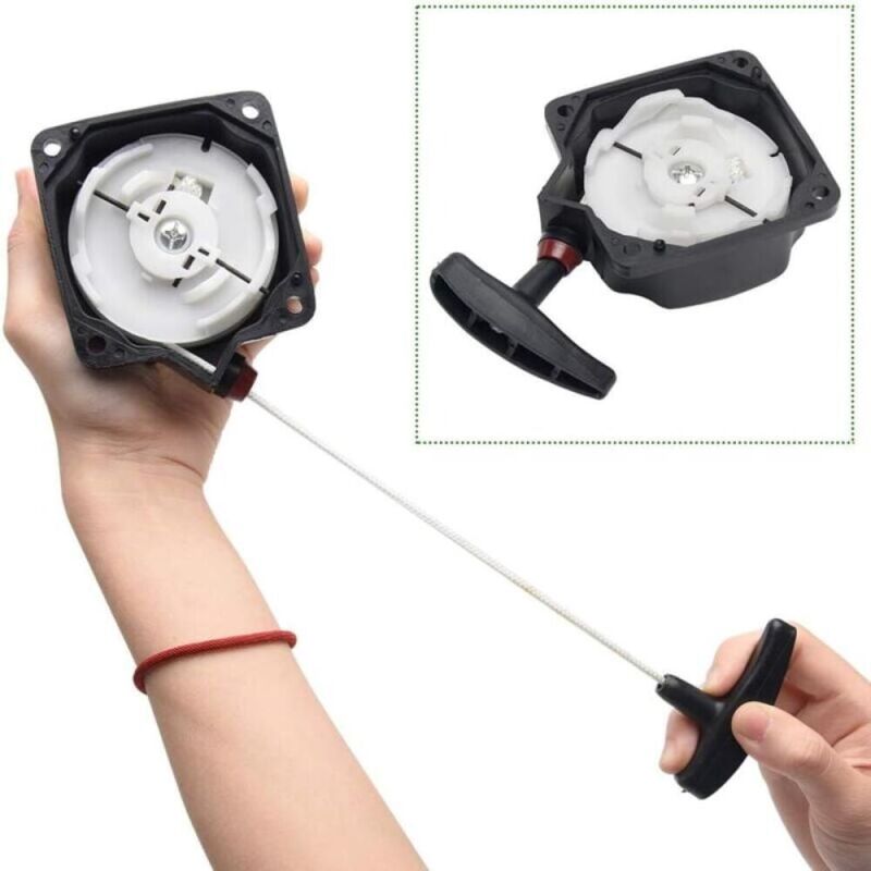 2er-Pack Universal-Ersatz-Seilzugstarter für Freischneider, Motorsense, Motorsense, Ersatzteile CG520/430