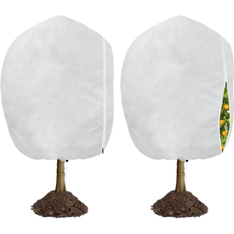 2er Set Pflanzen-Winterabdeckungen für den Außenbereich, Winterabdeckung für Pflanzen, Winterabdeckung 240 x 200 cm, Winterabdeckung zum