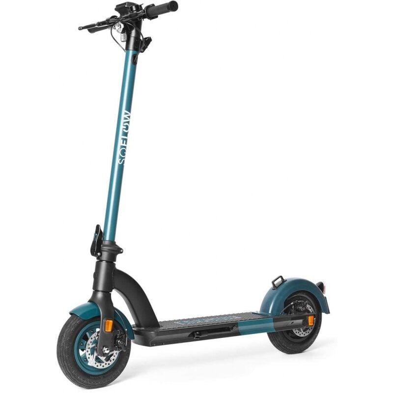 Telecommunications soflow - SO4 pro E-Scooter 10.5 Ah. blk/grn. dt. Straßenzul. - 2N