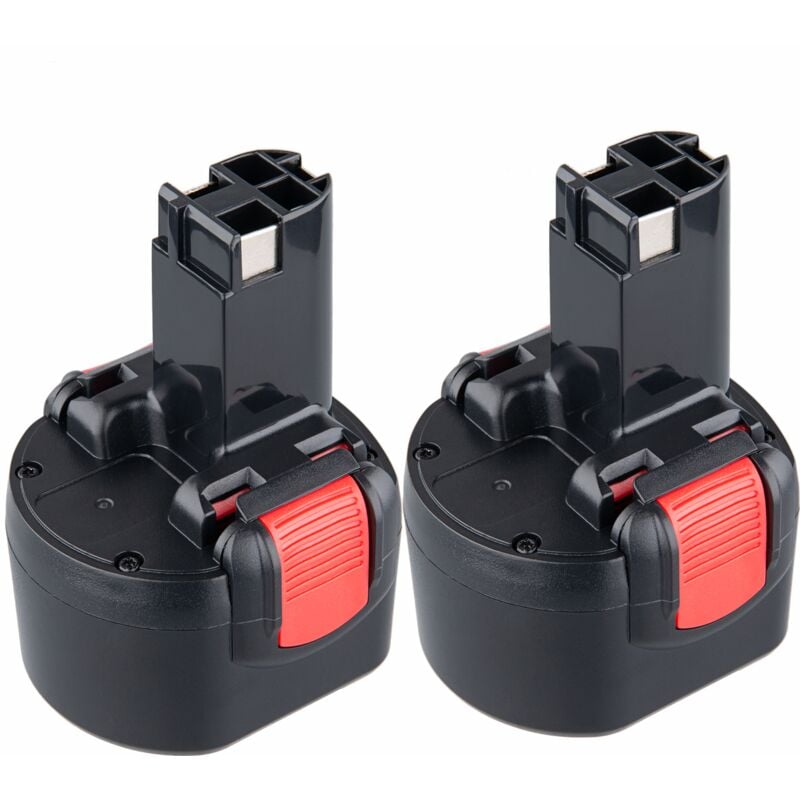 2Pack 9.6V 4.8Ah ni-mh Ersatzakku für Bosch psr 960 BAT048 BAT100 BAT19 2607335272 2607335461 - Pdstation