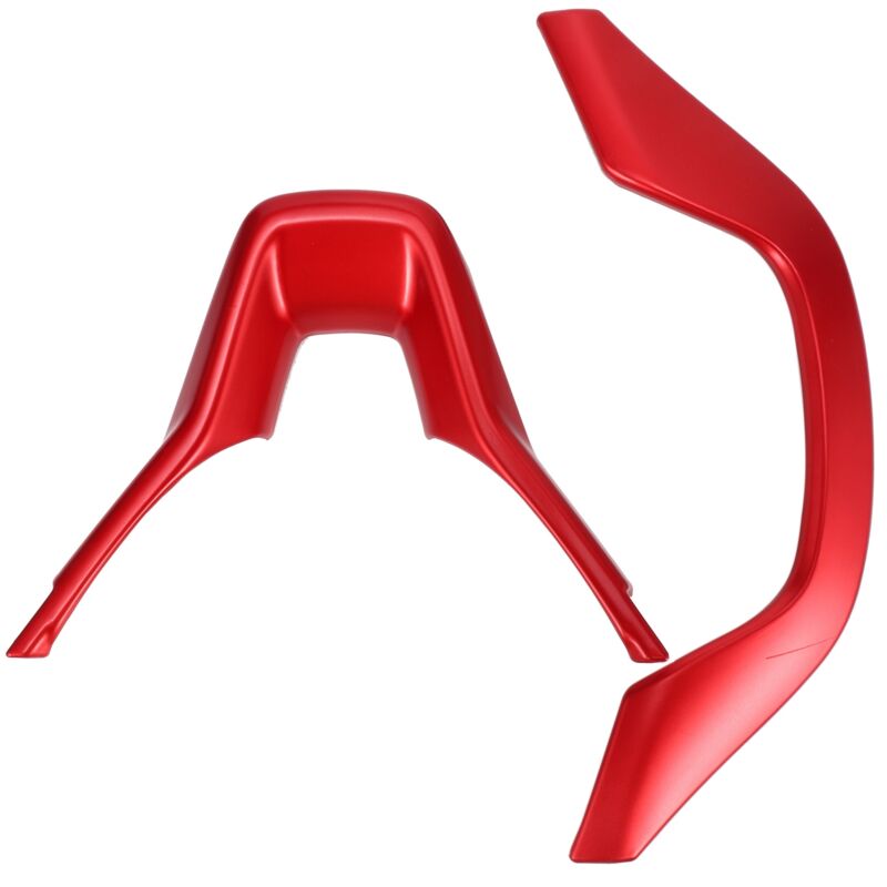 2Pcs Auto Auto Rot Lenkrad Rahmen Schutz Abdeckung Trim für honda accord 2018-2020