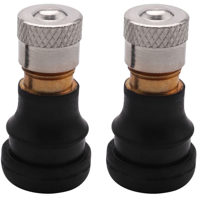 Tlily - 2PCS Elektrische Roller Vakuum Ventil für M365 Reifen Tubeless Reifen Rad Gas