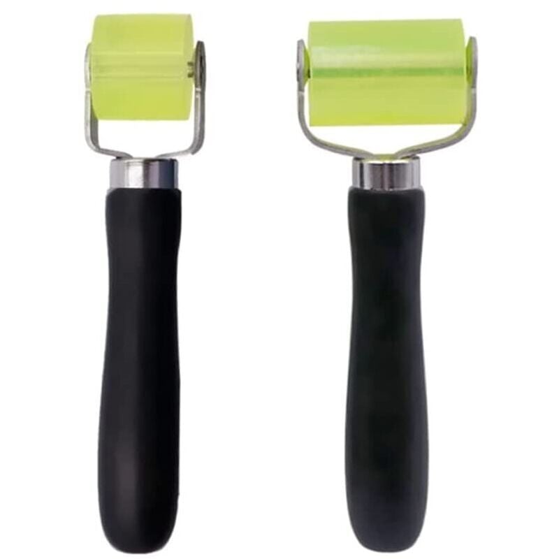 2Pcs Hand Druck Roller Silikon Presser Roller Noise Roller Reparatur Werkzeug Tapete Verdichtung Roller