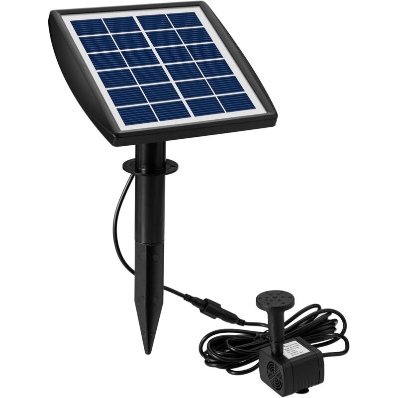 2-Watt-Solarpumpe für Vogelbrunnen. Solarbetrieben. Für Garten, Aquarium und Teich.