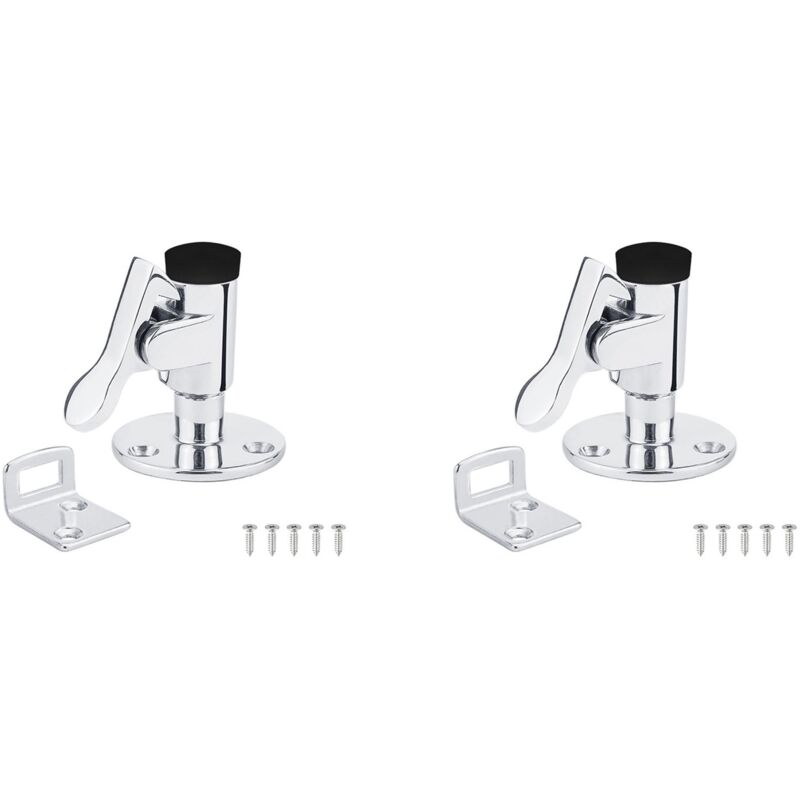 2X Edelstahl 316 Türstopper für Boote, Türstopper, Bodenknauf, Yacht, Wohnmobil, Wohnmobil, Wohnmobil, Federriegel, Marine