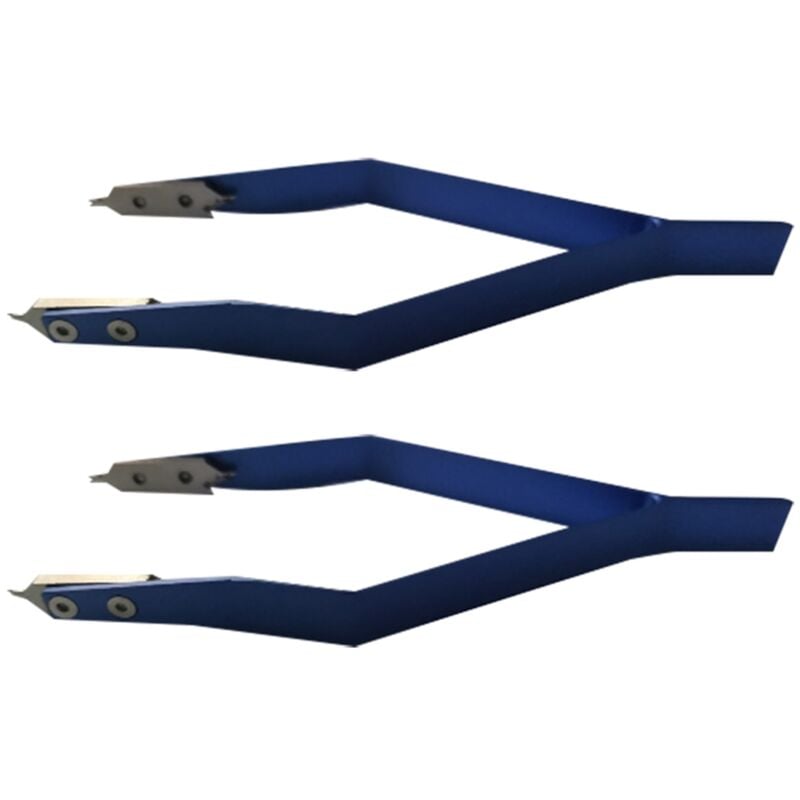 2X Edelstahl 7825 V Typ Uhr Stab Pinzette Zur Reparatur Von Uhren