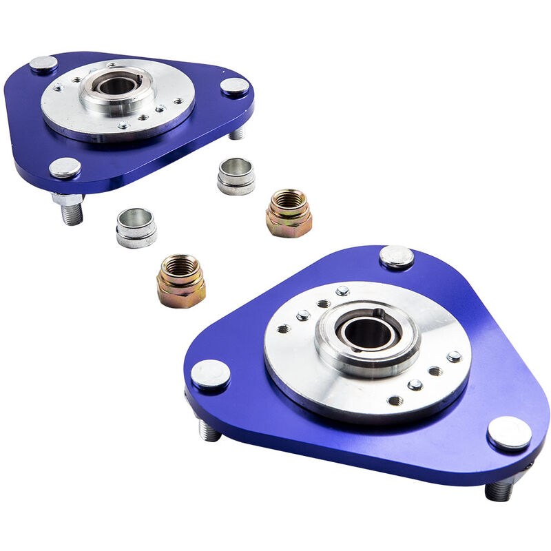 2x Einstellbare Camber Plate Camber Tops Für Toyota Celica 2000–2006 gts ZZT2312x Einstellbare Camber Plate Camber Tops Für Toyota Celica 2000–2006