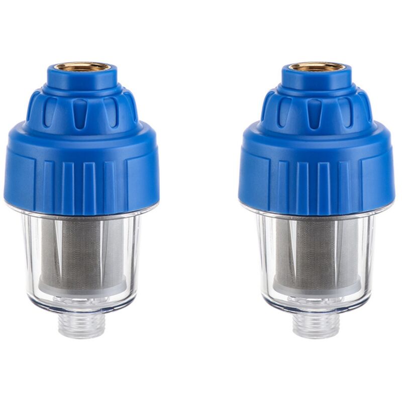 2X Elektrischer Warmwasserbereiter, Waschmaschine, Wasserhahn, Dusche, Dusche, Kalkfilter, Wasserreiniger, ZubehöR