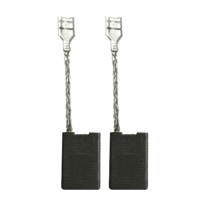 2x Kohlebürsten Motorkohlen für Elektro-Werkzeuge (z.B. Winkelschleifer, Nassschleifer, Fräsen, Schleifer, Kreissägen, Kapp- und Gehrungssägen u.v.m.)