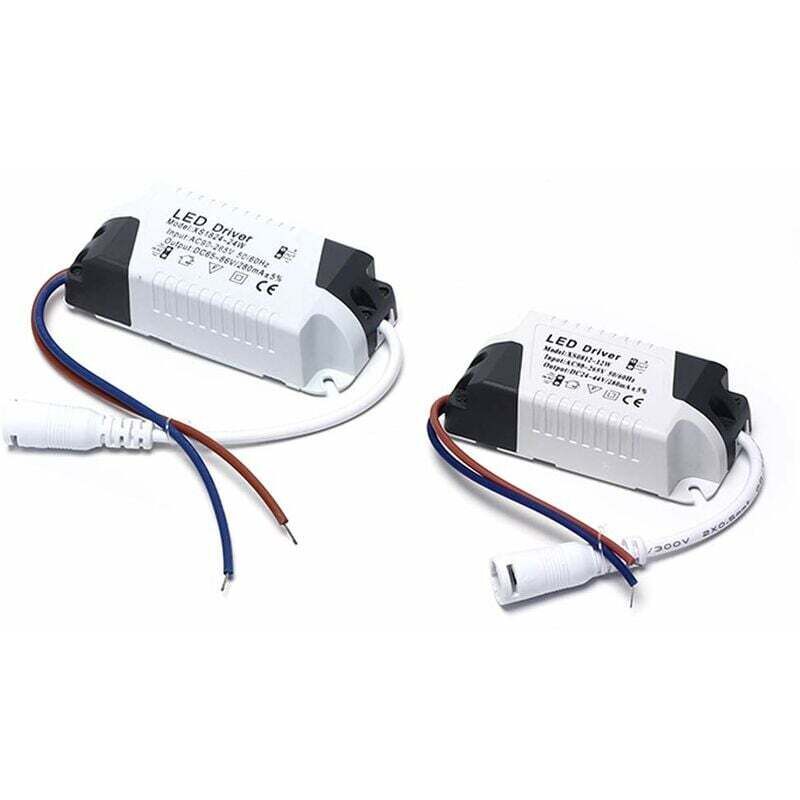 2x LED-Treiber, 4-7W Transformator für LED-Deckenleuchte, LED-Panel-Netzteil, DC-Anschluss für LED-Deckenleuchte (4-7W)