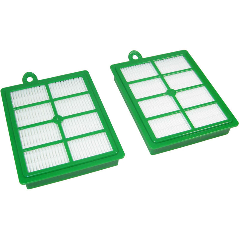 2x Trade-shop HEPA-Filter Allergie/Polle/Hygiene Staub-Filter Mikro-Filter Ersatz für aeg Electrolux aam 6110 6120 6130 6130 n AirMax Parketto 6140
