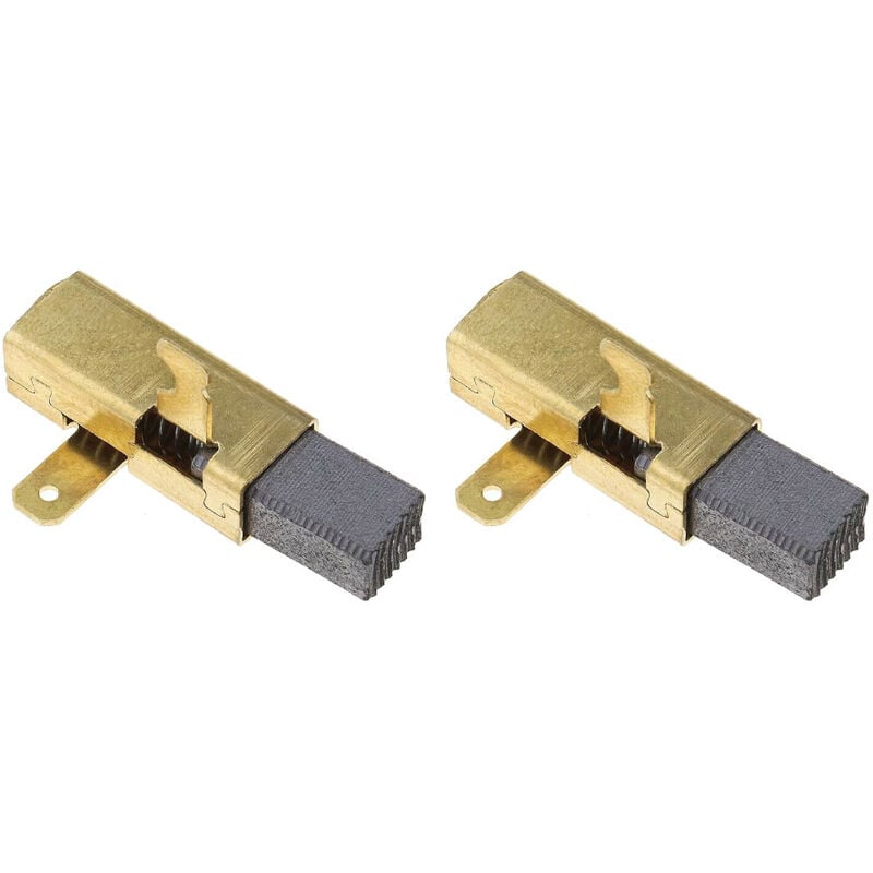 Trade-shop - 2x Motorkohlen / Kohlebürsten / Kohlestifte 6,3x10x17,5mm kompatibel Festool atx 50 la, axf 45, rw 3 e, hl 750, Kapex 120 ks, Kapex 120 e