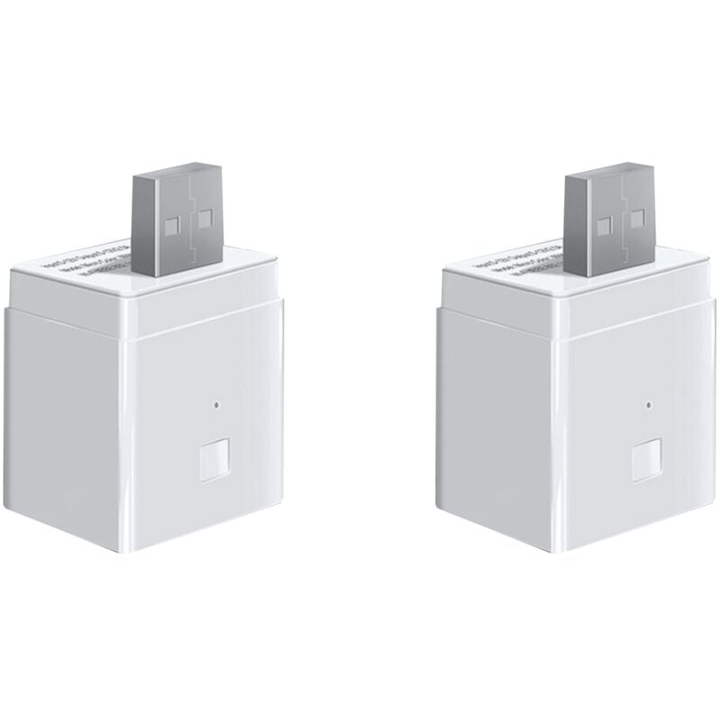 2X Tuya Smart WiFi USB-Adapter 5V 2A WiFi USB-Netzteil für Yandex Hey für Smart Home Automation