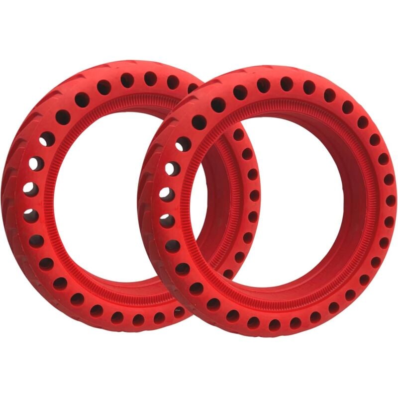 2x Vollreifen für Xiaomi Scooter M365/Pro/Pro2/1S/Essential/3 und Wispeed T850/T855/pro, hartes Wabenrad, pannensicher, rutschfest, pannensicher,