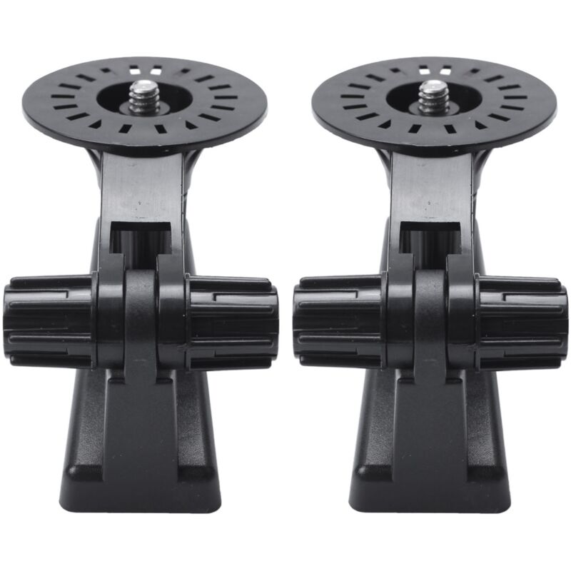 2X Wand Halterung Cam Lagerung Ständer Halter 180 Grad Einstellbar Für Wolke Kamera 291 Serie Wifi Haus Überwachungs Kamera (Shwarz)