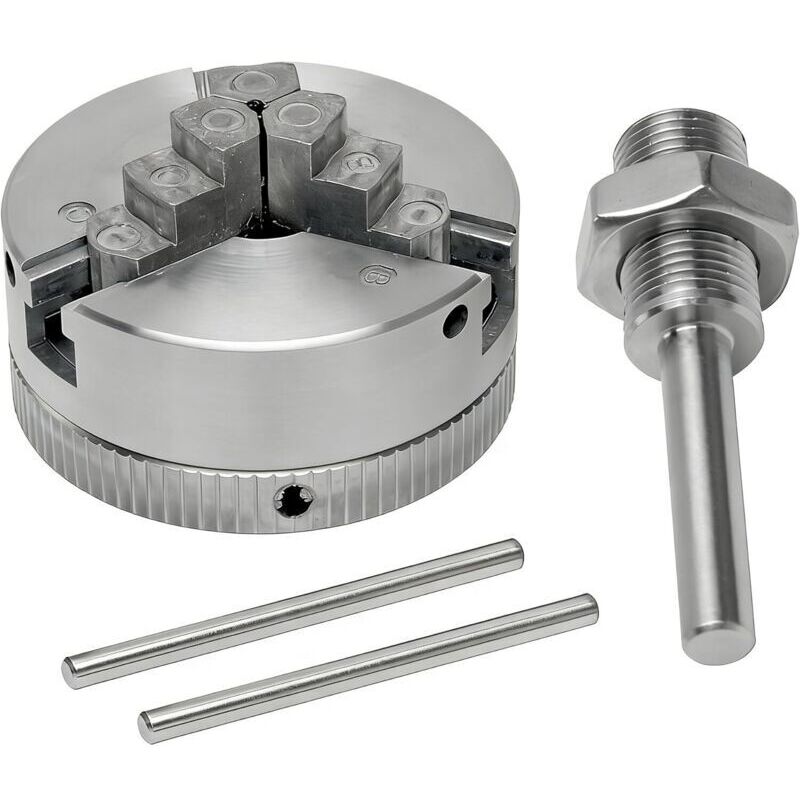 3-Backen-Drehbankfutter, M12 1 Mini-Bohrfutter aus Zinklegierung, 3-Backen-Handfutter für elektrische Bohrmaschinen, Pleuelstangen, Elektrowerkzeuge,