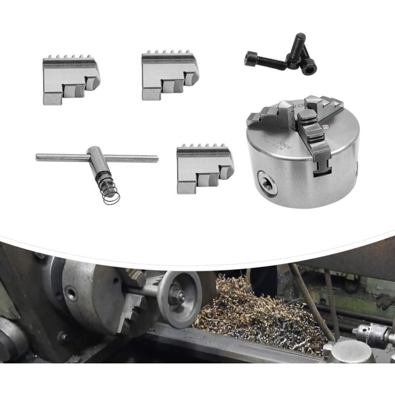 3-Backen-Drehfutter Selbstzentrierendes Drehfutter Für Chuck-Drehbank