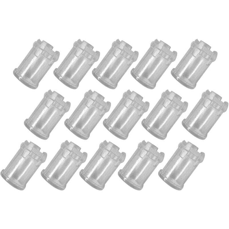3-mm-LED-Leuchtdioden – Glasfaser-Lampenschirm – Schutzkappe für klare LED-Lampen – 100er-Packung