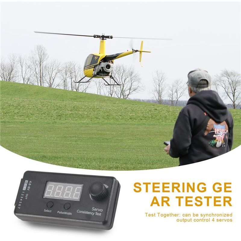 3 Modi Digital Servo / ESC Konsistenz Tester Lenk Getriebe Messung für RC Hubschrauber Flugzeug Auto Werkzeug