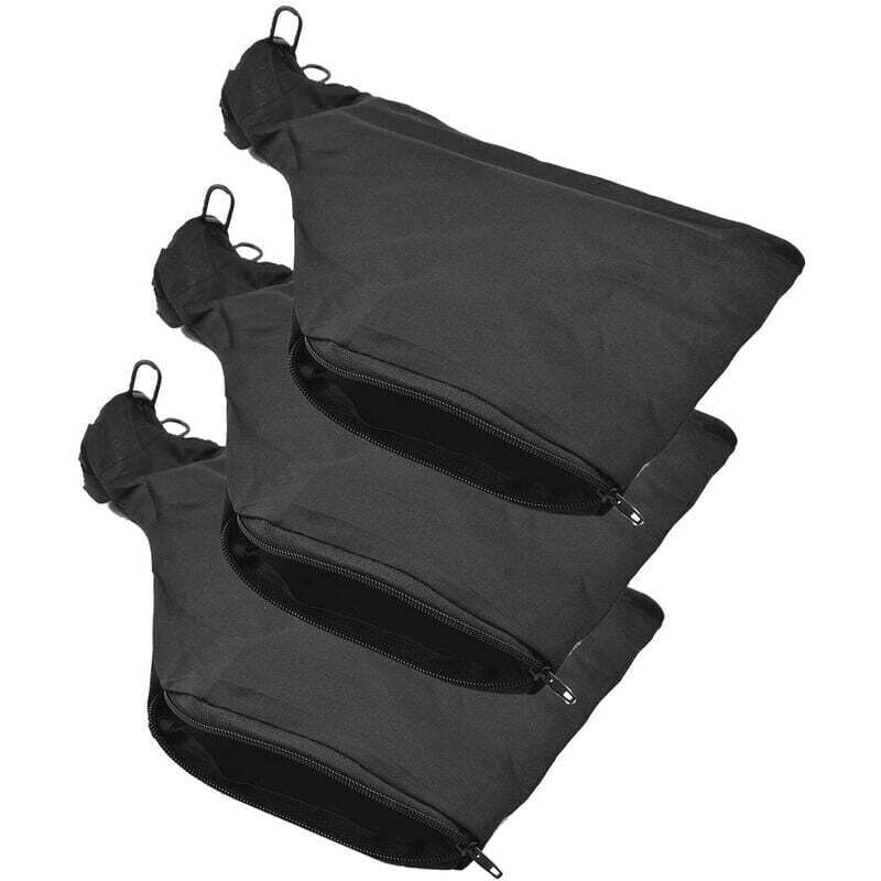 3 Pcs) Gehrungssäge Staub Tasche, Schwarz Staub Collector Tasche mit Zipper und Metall Halterung, für Gehrungssäge Modell 255