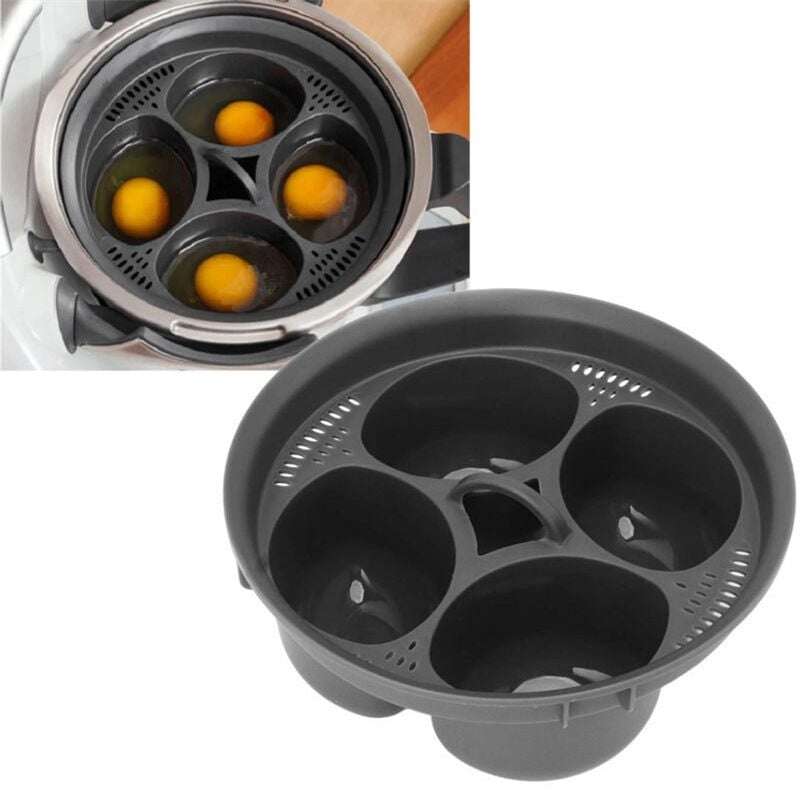 3 PCS Thermomix Eierkocher bis zu 4 Stück - Thermomix Pochierte Eier - Zubehör für Thermomix Vorwerk TM5 TM31 TM6 - Thermomix Eierkocher - Thermomix