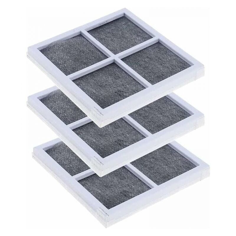 3 Stück Kühlschrank-Luftfilter, Ersatz-Frischluftfilter, für Kühlschrank/Kühlschrank/Luftreiniger