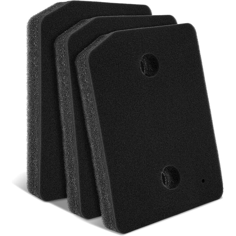 3 Stück Trockner Filter für Miele T1 9164761 Wärmepumpentrockner, Fein-Grob 207 x 157 x 30mm Schwammfilter Filtermatte Fusselfilter Schaumfilter