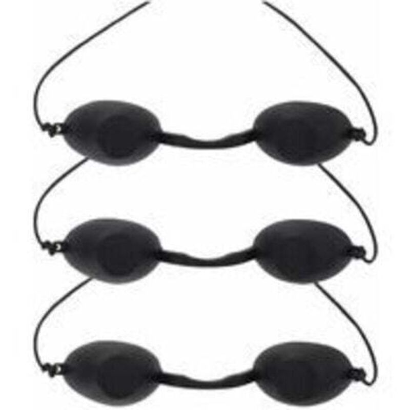 3 Stück UV-Schutzbrillen, Solariumbrillen, UV-Schutzbrillen, geeignet für IPL-Laserbehandlungen, geeignet für Kosmetikstudios oder den Heimgebrauch