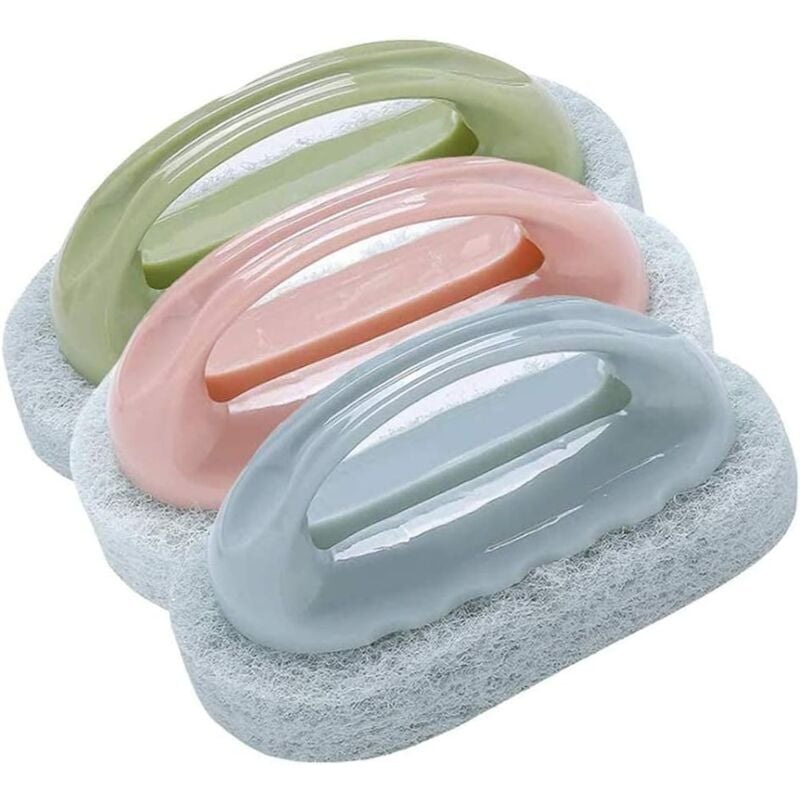 Tinor - 3PCS Reinigung Pinsel Home Küche Bad Badewanne Fliesen Wand Boden Haushalt Dekontamination Pinsel Magie Schwamm Badewanne Wäscher