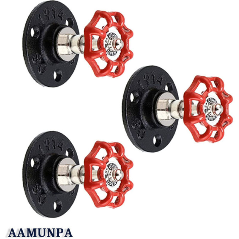 3-teilige Garderobe, robuste Hakenleiste Wandhalterung Einzelhaken Handtuchhalter Wandhalterung Mit Hardware Für Innenbüro