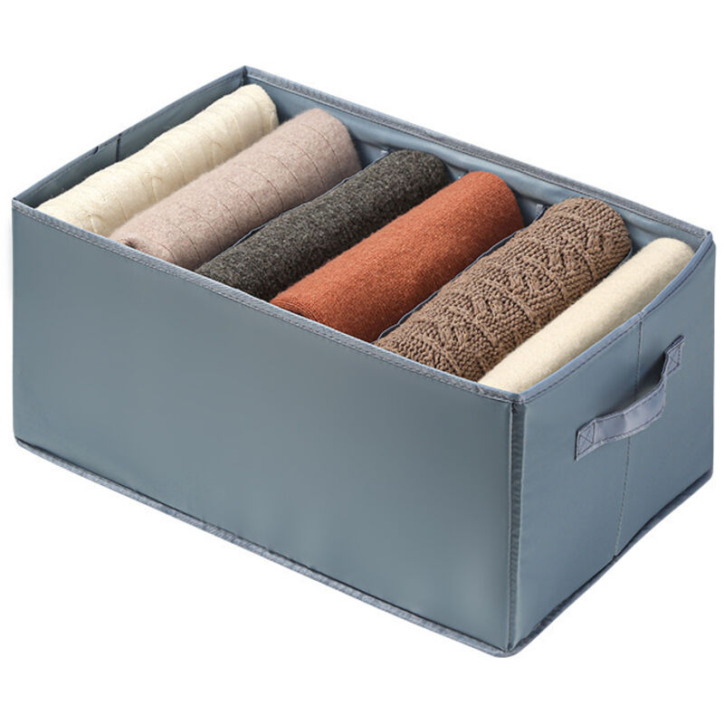 Tonchean - 3-teiliges Kleideraufbewahrungssortiment für Jeans/Erwachsenen- oder Kinderkleidung, Kleiderschrank-Schubladen-Organizer mit Fächern,