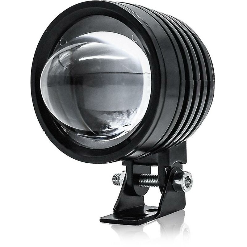 Woosien - 3-Zoll-Motorrad-Scheinwerfer 30 w 6000 lm Fisheye-LED-Motorrad-Licht-Scheinwerfer, der Nebelscheinwerfer fährt