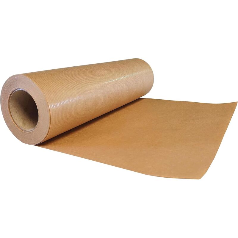 30 cm - 50 m - Braun - Kraft - Geschenkpapier - Lebensmittelpapier - Ideal zum Basteln, Geschenkverpacken, Geschenkverpackung