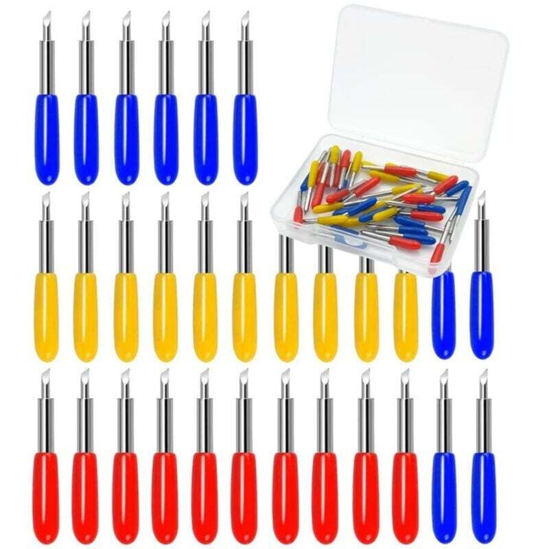 30 Ersatzklingen für Cricut Explore Air, Cricut Explore Air 2, Cricut Explore Air 3, Cricut Maker, Cricut Maker 3, Cricut Expression