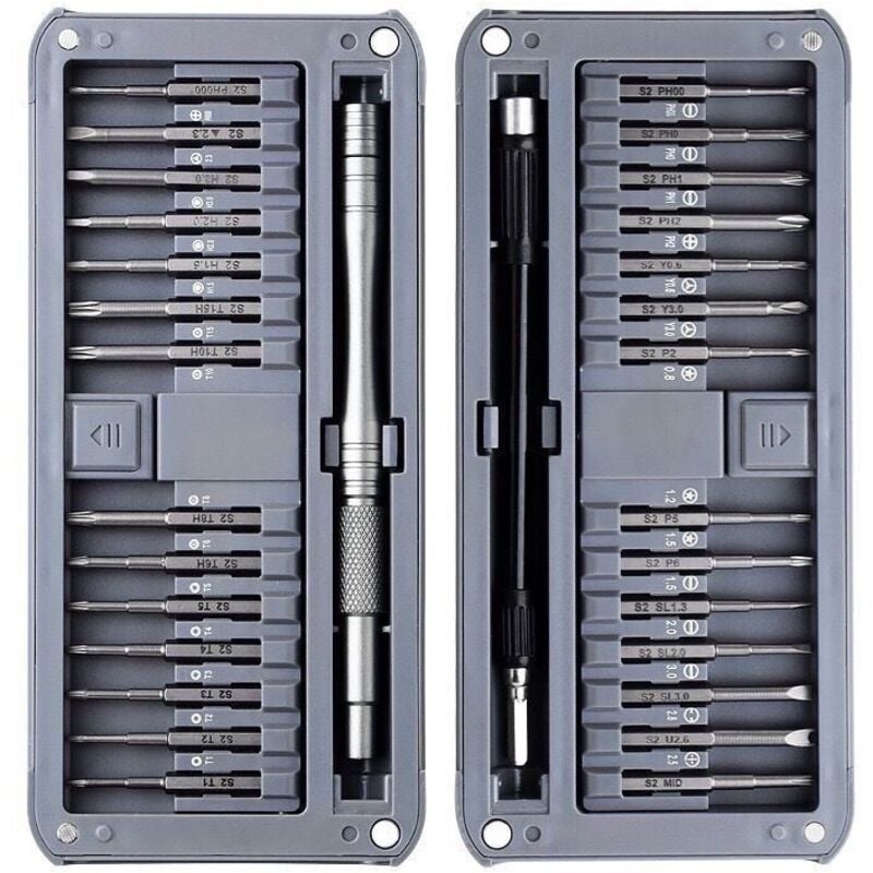 30 in 1 Mini Magnetischer Schraubenzieher Set,Präzisionsschraubendreher Reparatur Set,für Computer,MacBook, PS4, PS5,Controller-Reparatur-Kit,