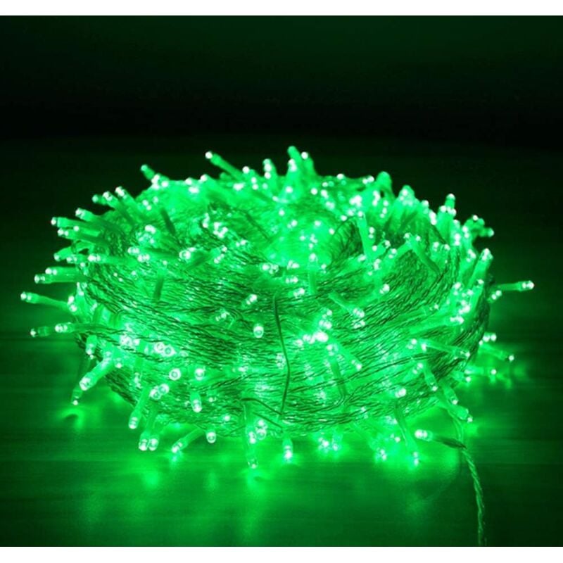 30 m 300 LED-Lichterkette zum Einstecken, Weihnachtsbeleuchtung, LED-Lichterkette, funkelnde Geister-Lichterkette, Baumlicht,