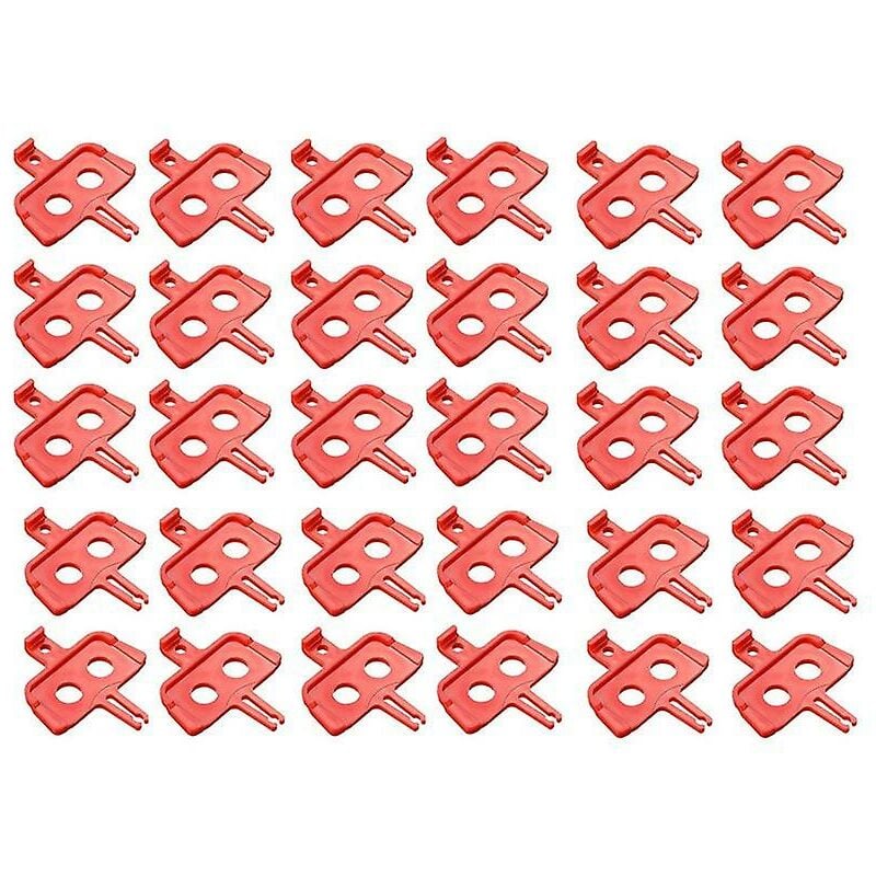 30 Stück Fahrrad-Bremsen-Distanzscheiben, leere Prise, hydraulische Scheibenbremsen-Pads, Abstandshalter, Fahrrad-Spacer, Fahrrad-P