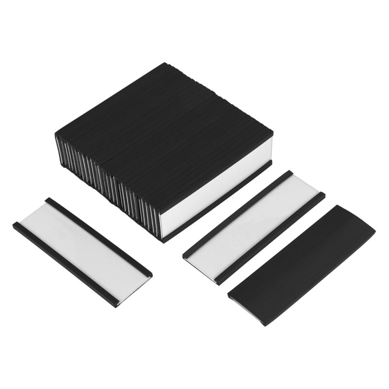 30 StüCk Magnet Etiketten Halter, und Ticket Halter für die Organisation Von Metall Regal Etiketten, WeißE Tafel
