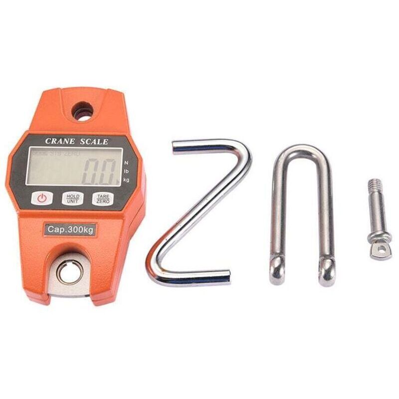 300 kg Hängewaage für Landwirtschaft, Jagd, Bogenschießen, Wiegen, große Fische, Hebebühne mit präzisem Sensor (digital, professionell, leichtes