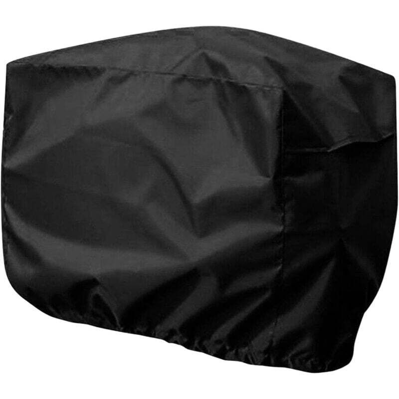 Cubierta para motor marino de 30 a 60 hp, resistente al calor e impermeable, con protección para motor de hélice Oxford 210D, color negro