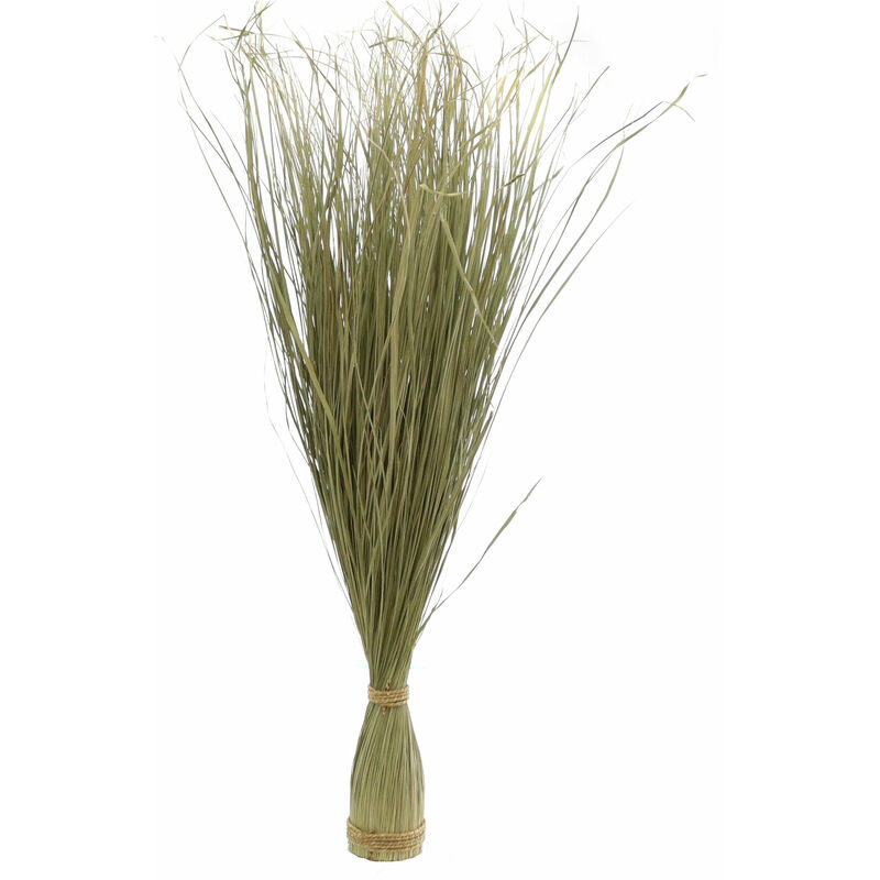 Spetebo - Deko Gras Japanisches Blutgras 105 cm - Farbe: natur - Kunst Pflanze künstlich